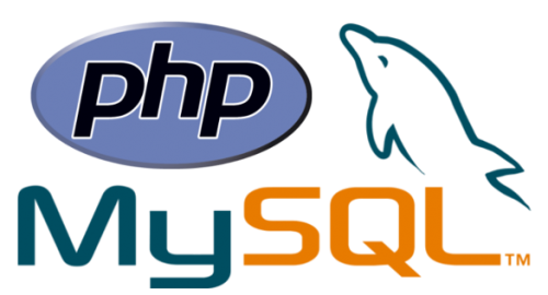PHP, MySQL logo